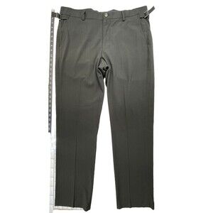Murano Alex Fit Dress Pants Mens Sz 36x32 Viscose Blend Black ClassicCore